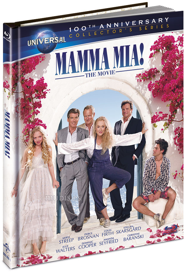 carátula Mamma Mia! (Digibook) Blu-ray 1