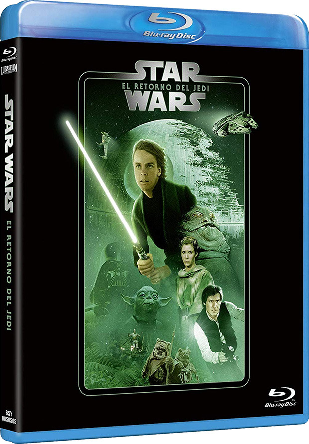 carátula Star Wars Episodio VI: El Retorno del Jedi Blu-ray 1