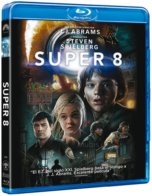 carátula Super 8 - Edición Sencilla Blu-ray 1