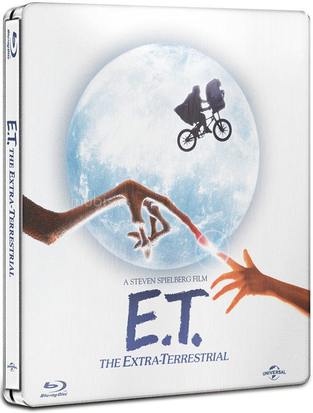 carátula E.T. El Extraterrestre - Edición Metálica Blu-ray 1
