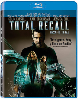 Total Recall (Desafío Total) Blu-ray