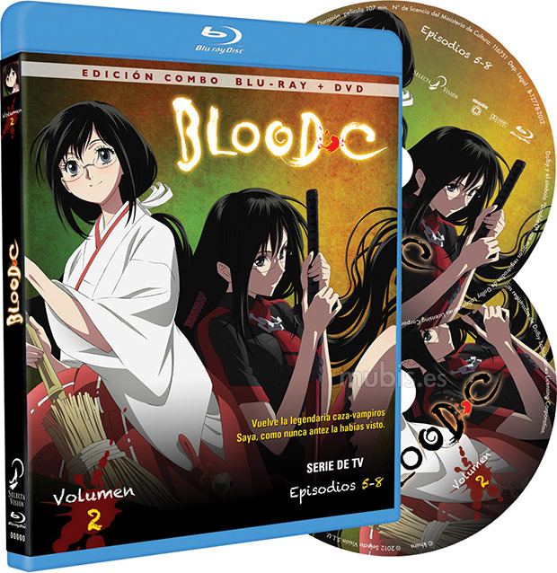 carátula Blood C - Volumen 2 Blu-ray 1
