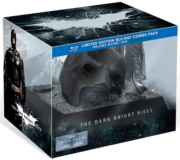 El Caballero Oscuro: La Leyenda Renace - Edición Limitada Máscara Blu-ray