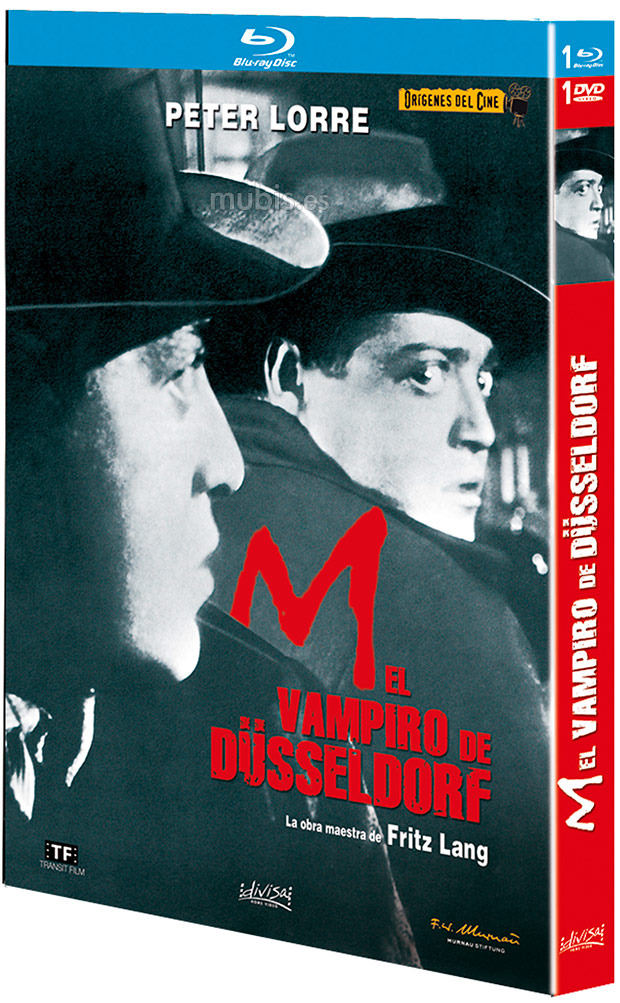 carátula M, El Vampiro de Düsseldorf Blu-ray 1