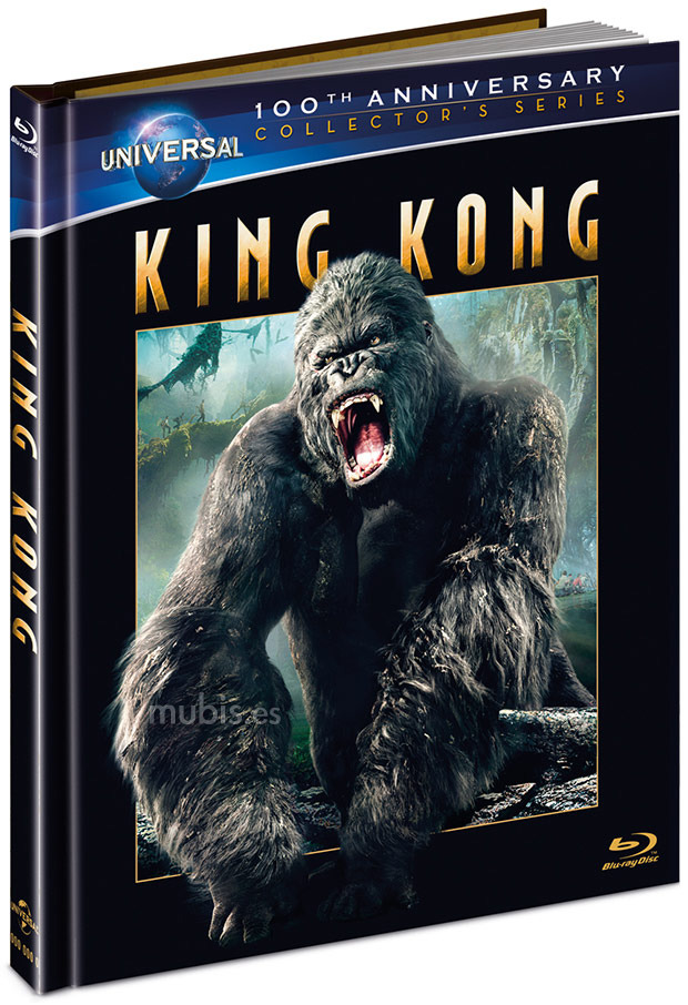carátula King Kong - Edición Libro Blu-ray 1