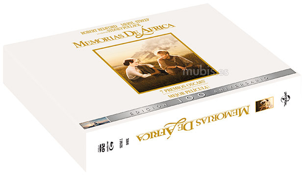 carátula Memorias de África (Edición 100 Aniversario) Blu-ray 1