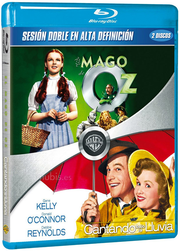 Pack El Mago de Oz + Cantando Bajo la Lluvia Blu-ray