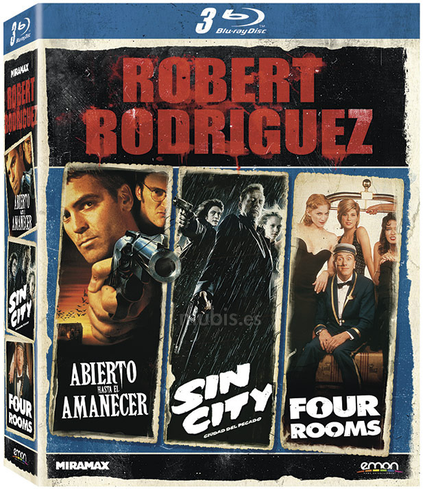 carátula Pack Robert Rodriguez Blu-ray 1