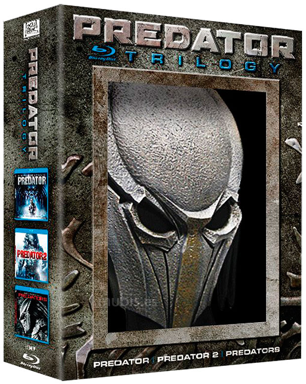 carátula Predator - La Trilogía (Máscara) Blu-ray 1