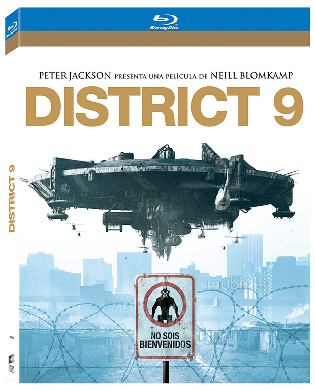 carátula District 9 Blu-ray 1