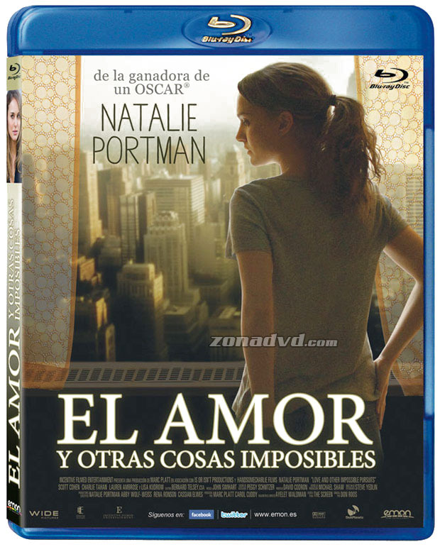 carátula El Amor y otras Cosas Imposibles Blu-ray 1