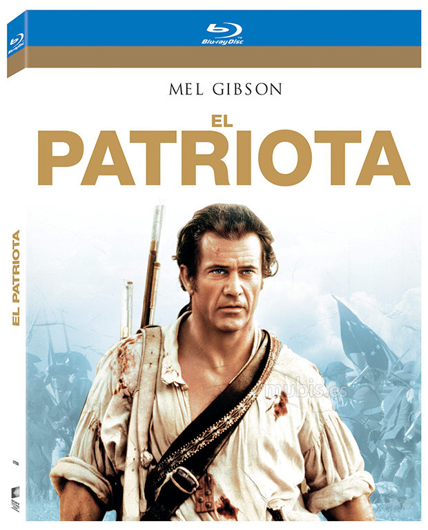 carátula El Patriota Blu-ray 1