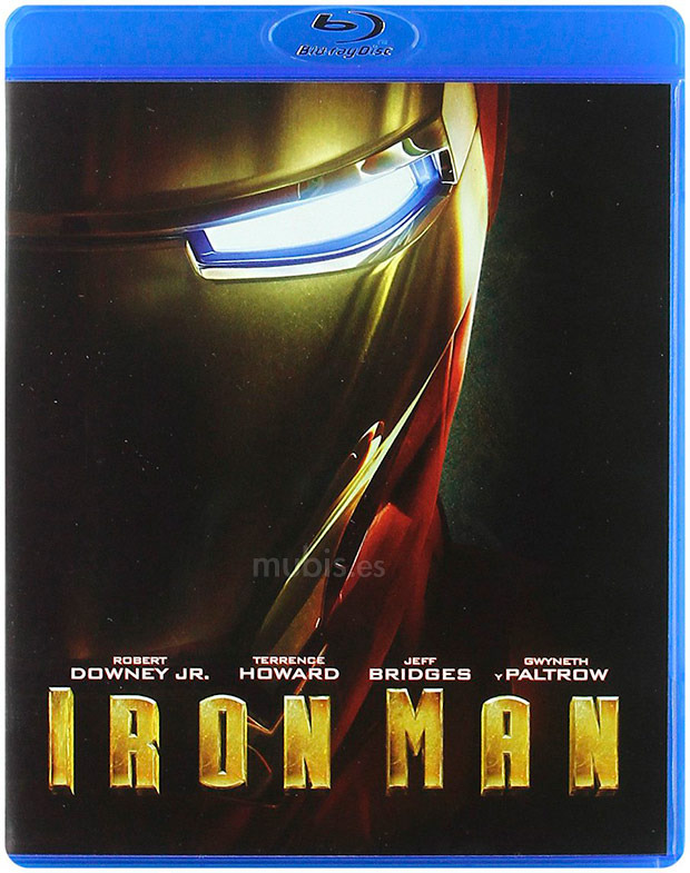 carátula Iron Man (1 Disco) Blu-ray 1