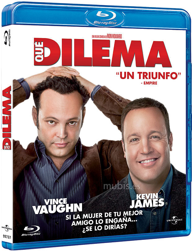 carátula Qué Dilema Blu-ray 1