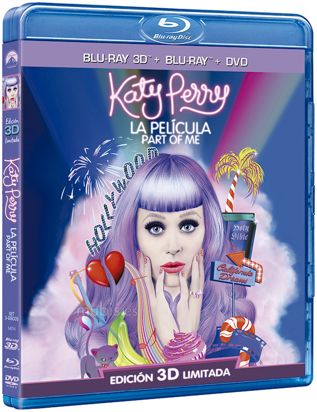 Katy Perry: Part of Me Blu-ray+Blu-ray 3D