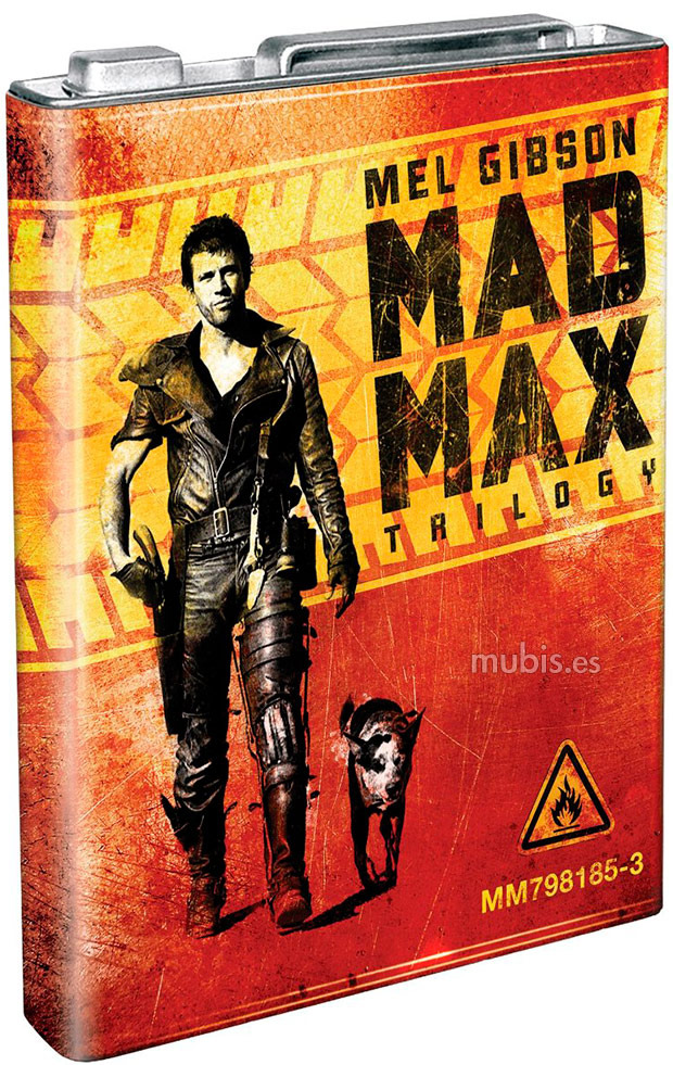 carátula Mad Max - Trilogía Blu-ray 1