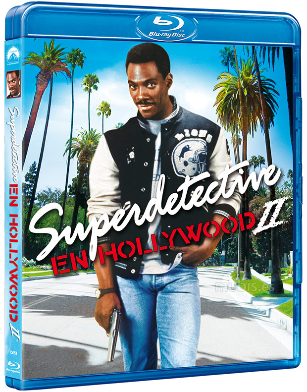 carátula Superdetective en Hollywood II Blu-ray 1