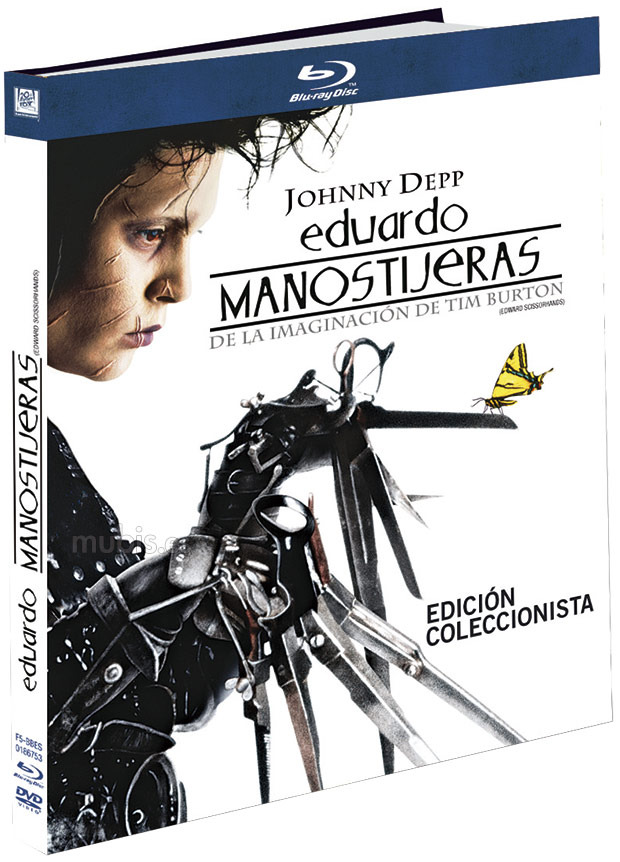 carátula Eduardo Manostijeras - Edición Coleccionistas Blu-ray 1