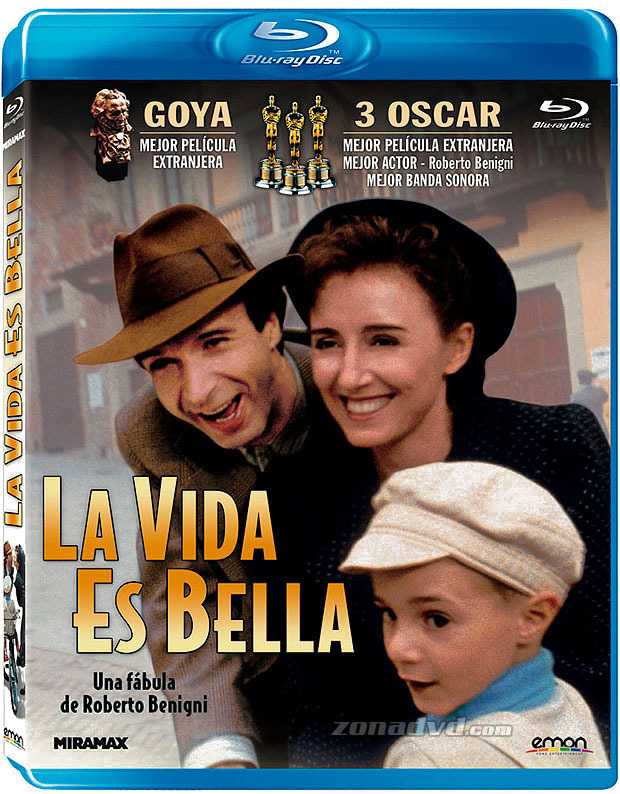carátula La Vida es Bella Blu-ray 1