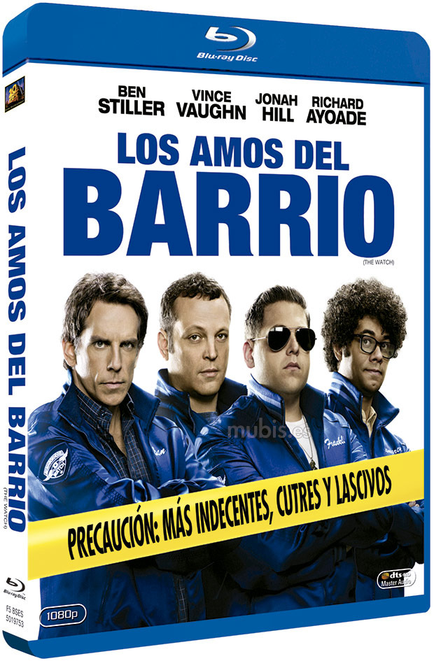 carátula Los Amos del Barrio Blu-ray 1