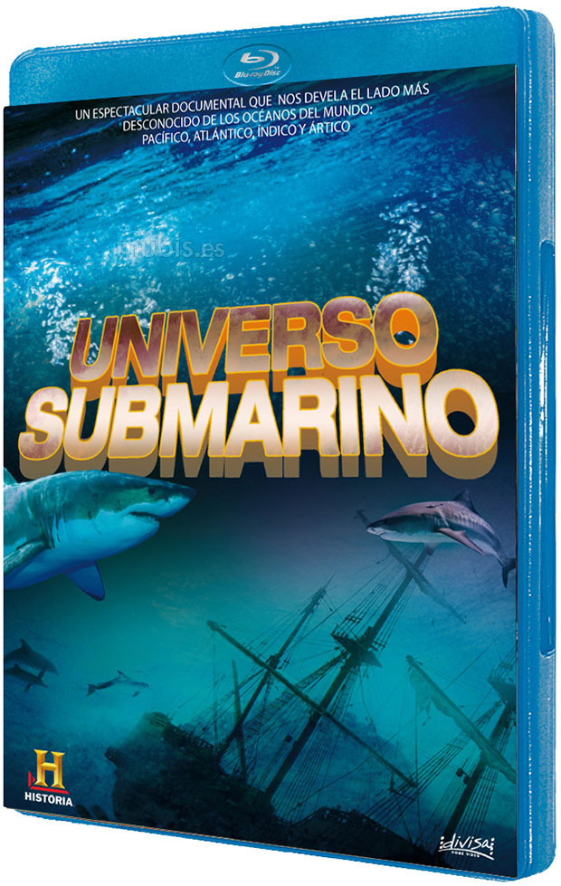 carátula Universo Submarino Blu-ray 1