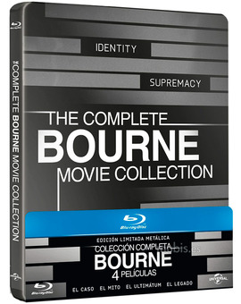 Bourne Colección Completa - Edición Metálica Blu-ray