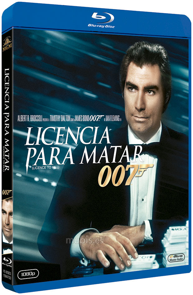 James Bond: Licencia para Matar Blu-ray