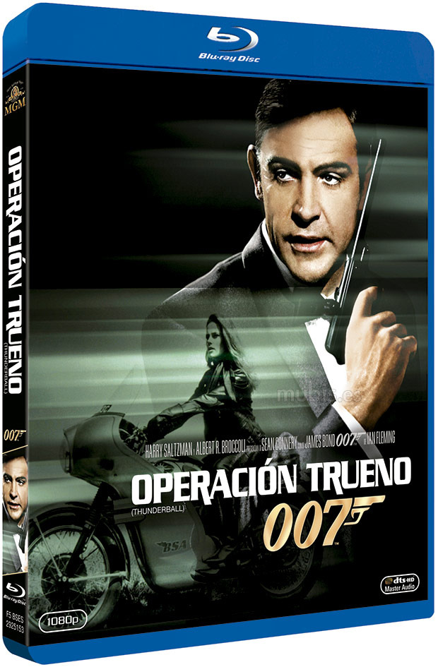 carátula James Bond: Operación Trueno Blu-ray 1