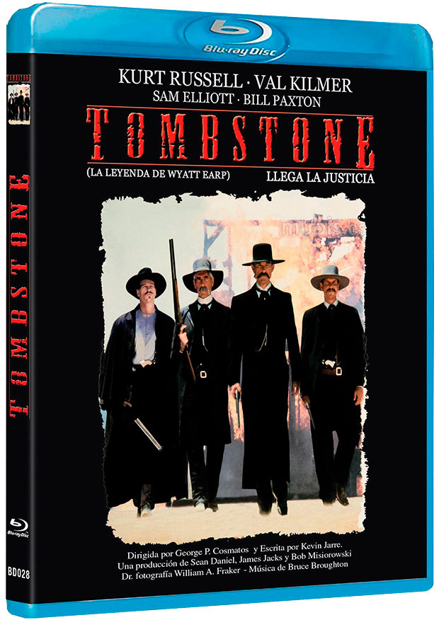 Tombstone: La Leyenda de Wyatt Earp Blu-ray