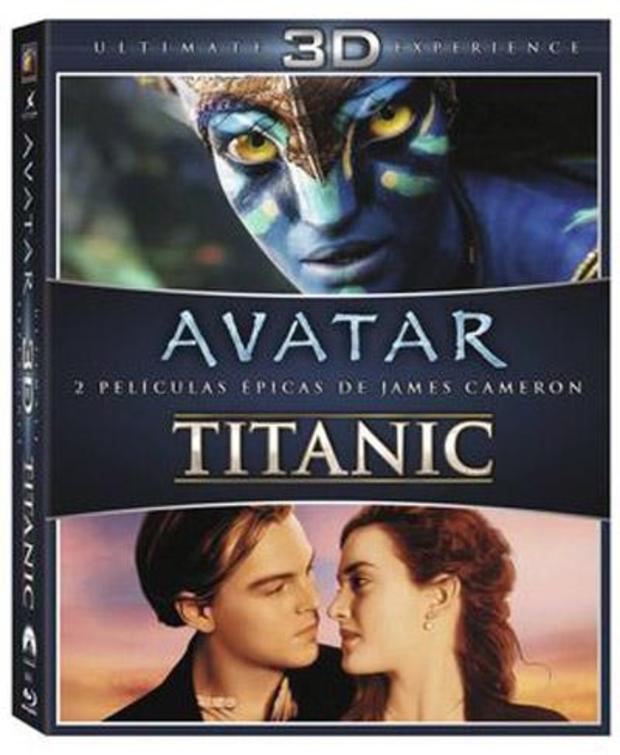 Pack Avatar + Titanic Blu-ray 3D