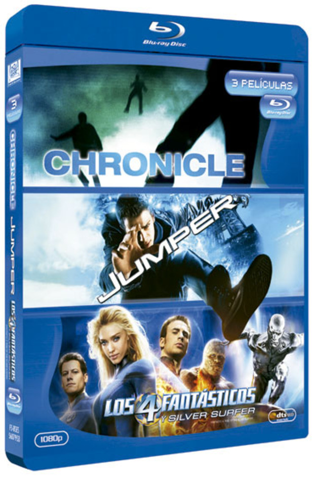Pack Chronicle + Jumper + Los 4 Fantásticos y Silver Surfer Blu-ray