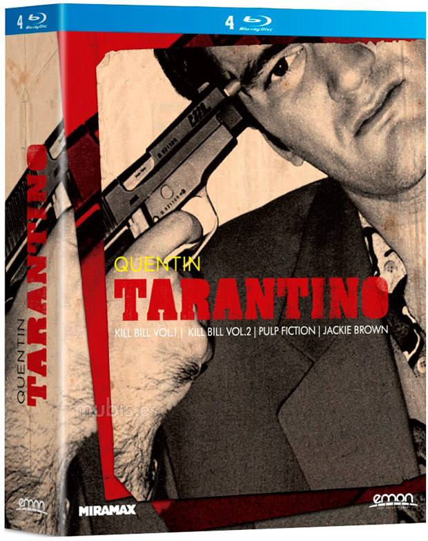 carátula Quentin Tarantino Blu-ray 1