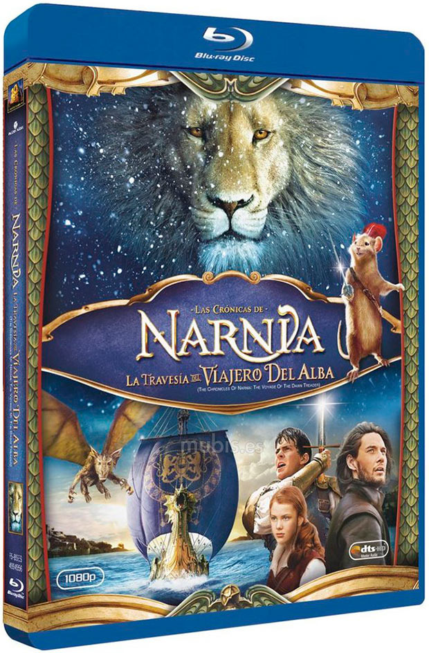 carátula Las Crónicas de Narnia: La Travesía del Viajero del Alba - Edición Sencilla Blu-ray 1