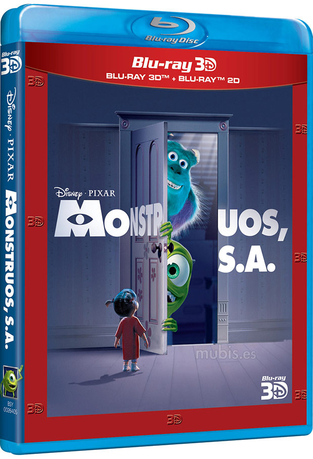 carátula Monstruos S.A. Blu-ray 3D 1