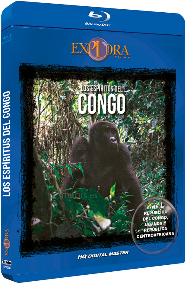 carátula Los Espíritus del Congo Blu-ray 1