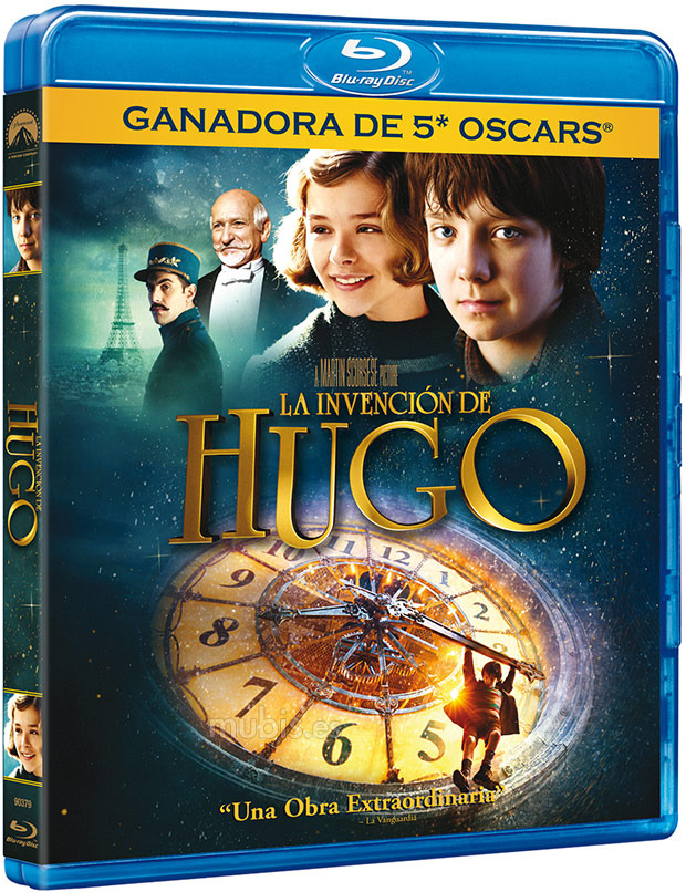 carátula La Invención de Hugo - Edición Sencilla Blu-ray 1