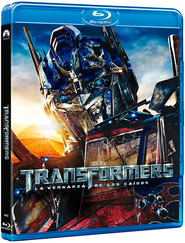 carátula Transformers 2: La Venganza de los Caídos Blu-ray 1