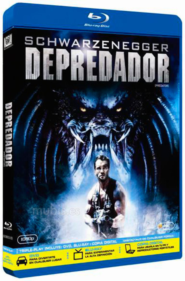 carátula Depredador (Combo Blu-ray + DVD) Blu-ray 1