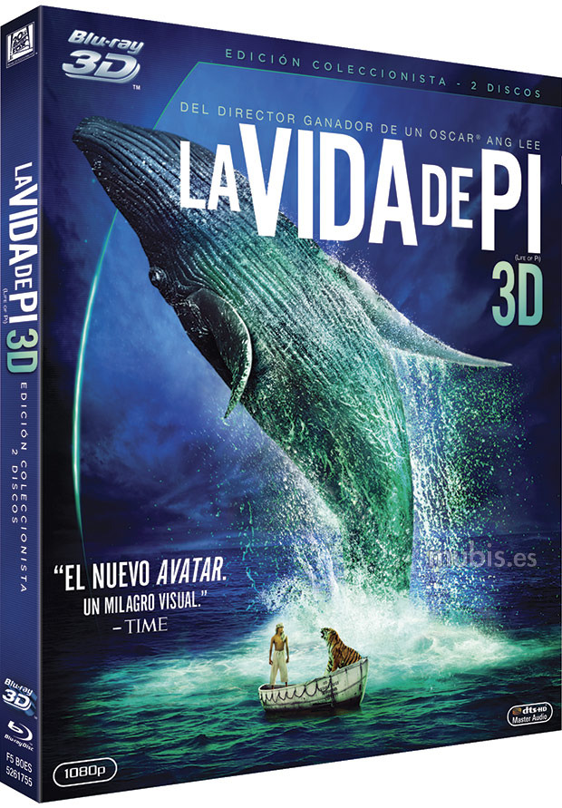 La Vida de Pi Blu-ray 3D