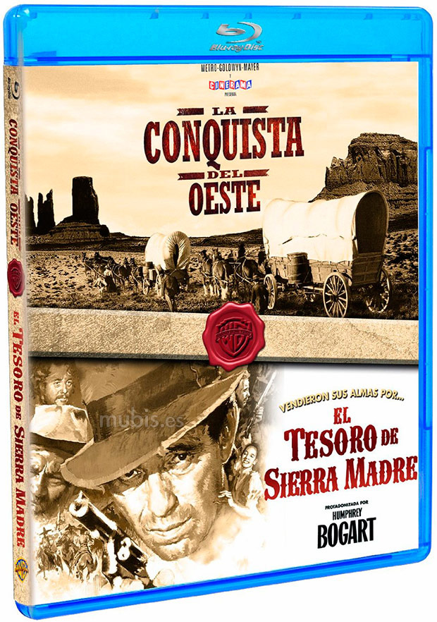Pack La Conquista del Oeste + El Tesoro de Sierra Madre Blu-ray
