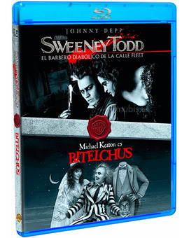 Pack Sweeney Todd + Bitelchus Blu-ray
