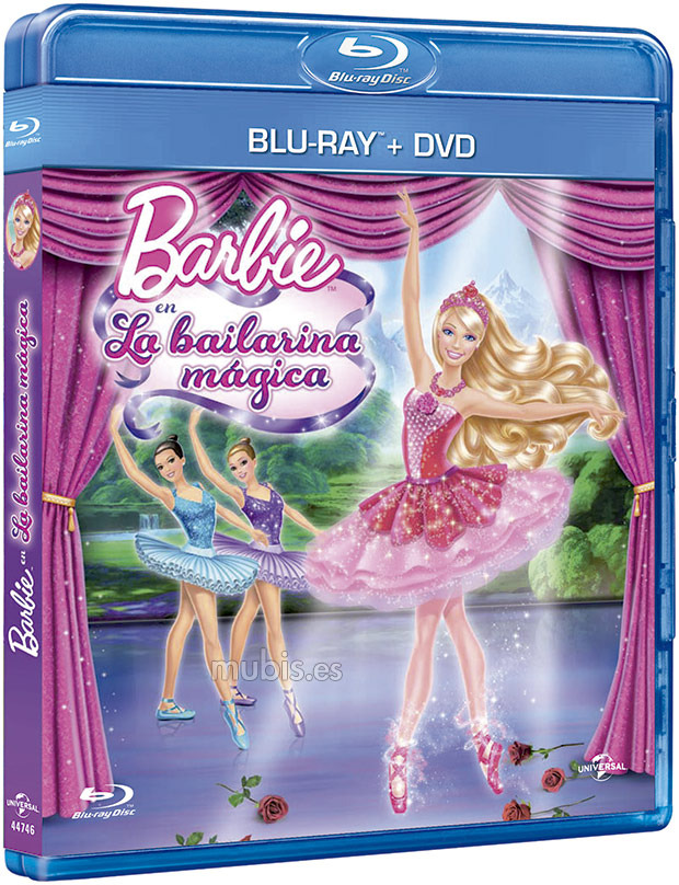 carátula Barbie en La Bailarina Mágica Blu-ray 1