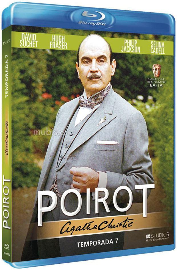 carátula Agatha Christie: Poirot - Séptima Temporada  Blu-ray 1