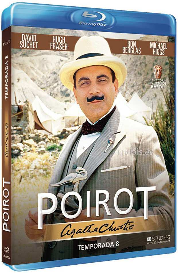 carátula Agatha Christie: Poirot - Octava Temporada  Blu-ray 1