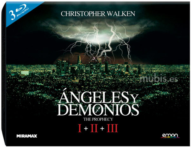carátula Trilogía Ángeles y Demonios - Edición Horizontal Blu-ray 1