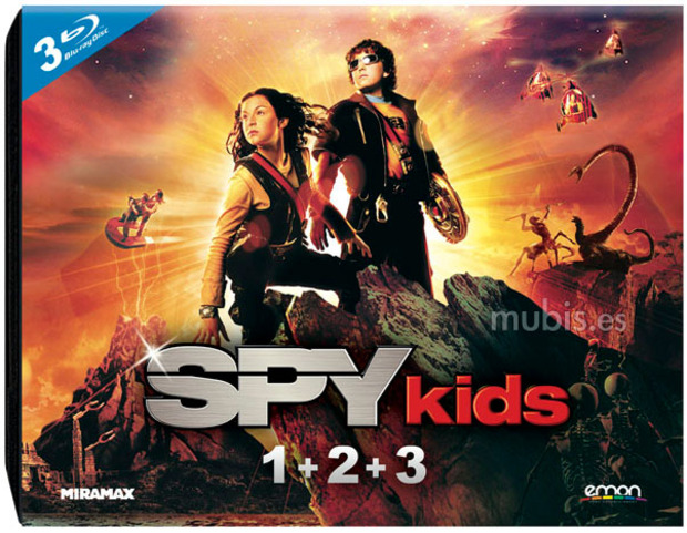 carátula Trilogía Spy Kids - Edición Horizontal Blu-ray 1