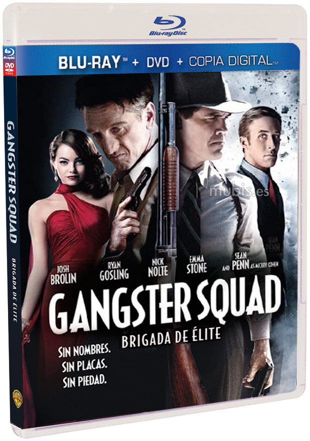 carátula Gangster Squad (Brigada de Élite) Blu-ray 1