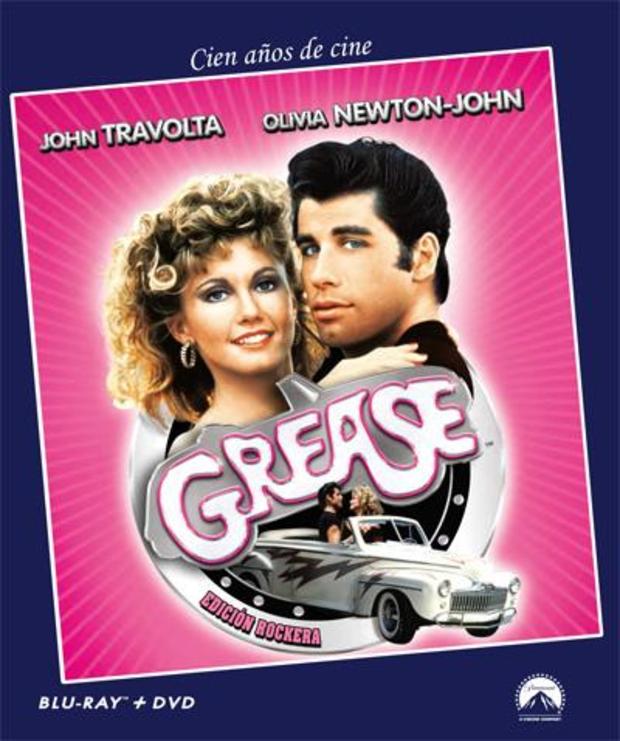 carátula Grease (Combo Blu-ray + DVD) Blu-ray 0
