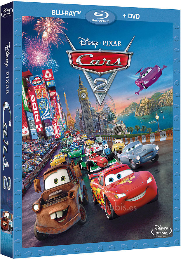 carátula Cars 2 Blu-ray 0