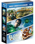 Pack Viaje al Centro de la Tierra 2 + Linterna Verde + El Oso Yogui Blu-ray